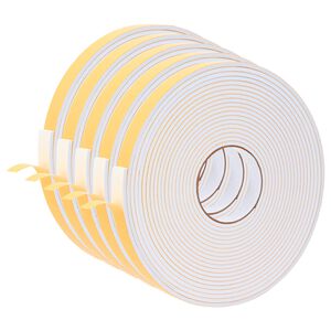 vidaXL Zelfklevende schuimtape 5 st Wit 20mm x 10m CR Schuim