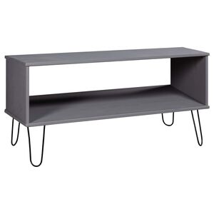 vidaXL Salontafel New York massief grenenhout grijs