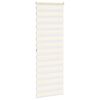 vidaXL Zebra rolgordijn 90x200 cm stofbreedte 85,9 cm marmerbeige