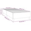 vidaXL Boxspring bed 90x190 cm stof donkerbruin