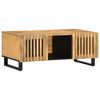 vidaXL Salontafel 100x55x40 cm massief ruw mangohout