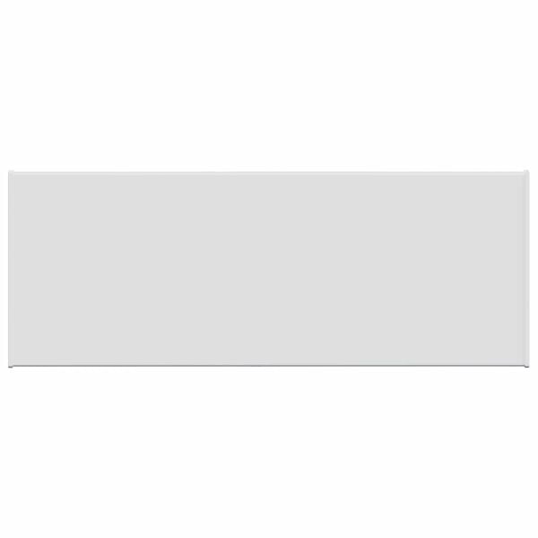 vidaXL Raamsokkel Wit 80 x 30 x 4,5 cm PVC