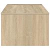 vidaXL Salontafel Sonoma Eiken 95 x 50 x 34 cm Bewerkt hout