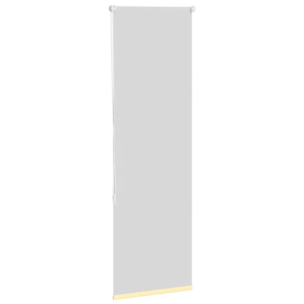 vidaXL Rolgordijn 45x175 cm verduisterend stofbreedte 40,7cm geel