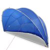 vidaXL Pooldome Blauw 430 x 430 x 210 cm 185T polyester met PU-coating