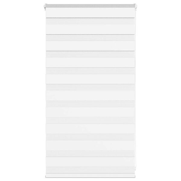 vidaXL Zebra Blind 90x100 cm stofbreedte 85,9 cm polyester wit
