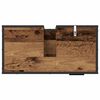 vidaXL Badkamerkast met lade Oud Hout 65 x 33 x 60 cm Bewerkt hout