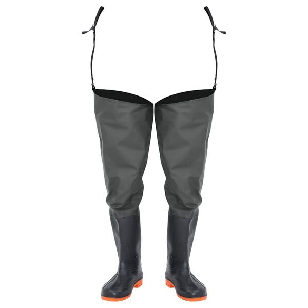 vidaXL Visserslaarzen maat 42 donkergroen