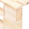 vidaXL Tuinhocker pallet hout