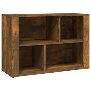 vidaXL Dressoir 80x30x54 cm bewerkt hout gerookt eikenkleurig
