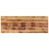 vidaXL Tafelblad rechthoekig 140x50x2,5 cm massief ruw mangohout