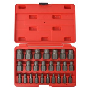 vidaXL Schroefverwijdering set 25-delig staal