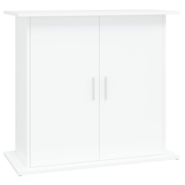 vidaXL Aquariumstandaard 81x36x73 cm bewerkt hout wit