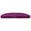 vidaXL Trapmatten 30 st 65x21x4 cm Violet Halfrond Groot