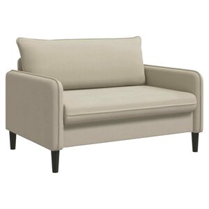 vidaXL XXL fauteuil Beige fluweel