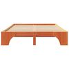 vidaXL Bedframe Wasbruin 160 x 200 cm Massief grenenhout