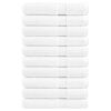 vidaXL Handdoeken SOLUND 10 st 600 g/m&sup2; 100x200 cm wit