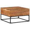 vidaXL Salontafel 68x68x41 cm massief acaciahout