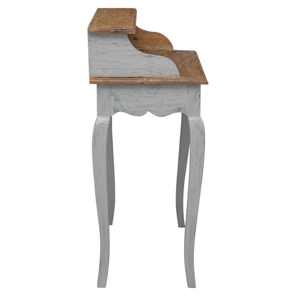 vidaXL Schrijftafel 80x40x92 cm massief mahoniehout