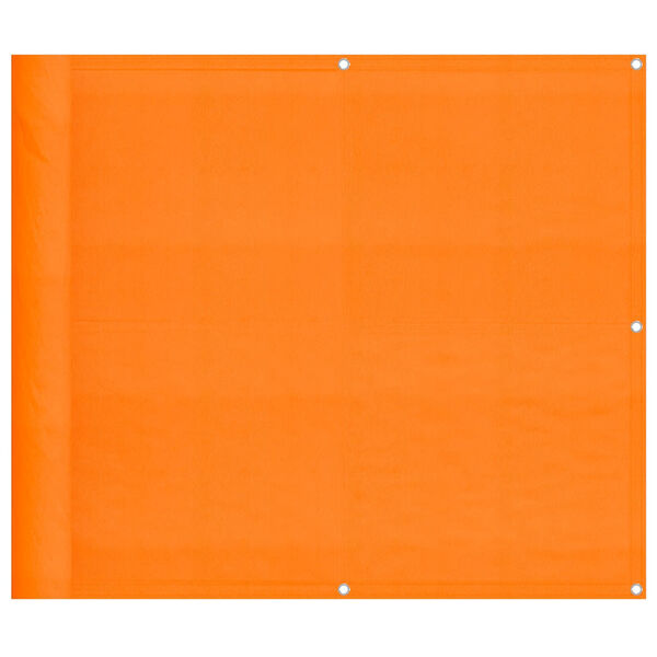 vidaXL Balkonscherm Oranje 90x800 cm 100% Polyester Oxford
