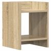 vidaXL Plantenstandaard Sonoma Eiken 30 x 30 x 40 cm