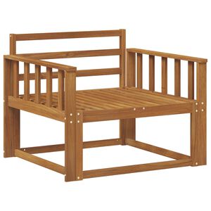 vidaXL Buiten Midden Sofa Naturel