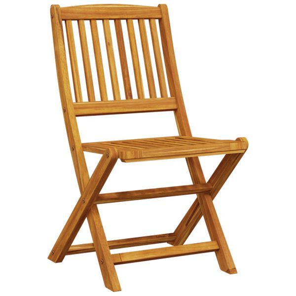 vidaXL 7-delige Tuinset 180x90x75 cm massief acaciahout