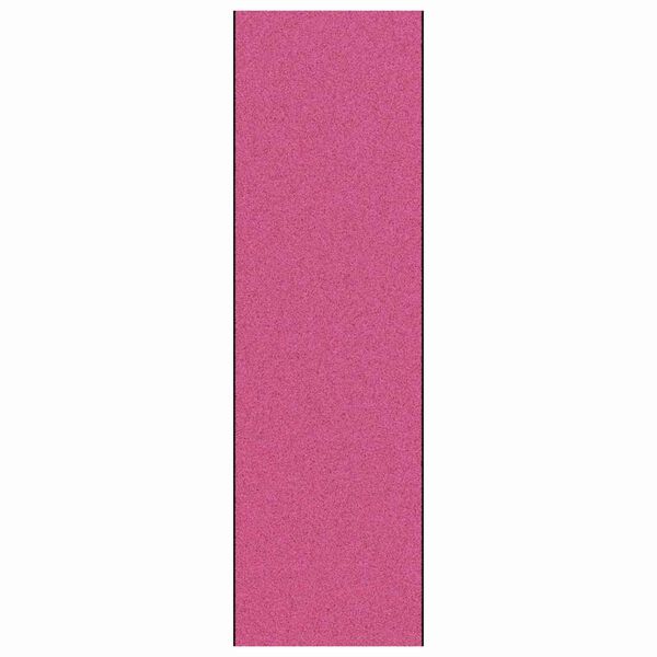 vidaXL Deurmat Anders Roze en Zwart 120 x 400 cm Polyamide en PVC