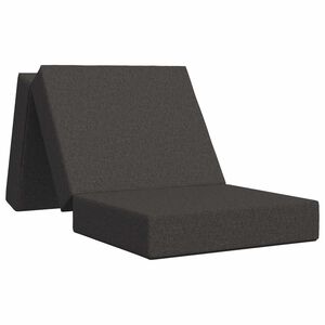 vidaXL Vouwbare Bankbed 90 x 63 x 45 cm Donkergrijs