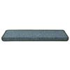 vidaXL Trapmatten 15 st 65x21x4 cm Donkergroen Rechthoekige Rand
