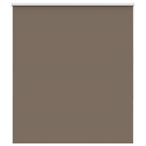 vidaXL Rolgordijn verduisterend koffie 135x150 cm stofbreedte 131,6 cm