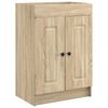 vidaXL Badkamer onder wastafel kast Sonoma Eiken 78,5 x 37,5 x 81 cm