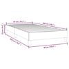 vidaXL Boxspring bed 90x200 cm fluweel donkerblauw