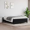 vidaXL Pocketveringmatras medium 140x190x20 cm stof zwart