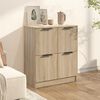 vidaXL Dressoir 60x30x70 cm bewerkt hout sonoma eikenkleurig