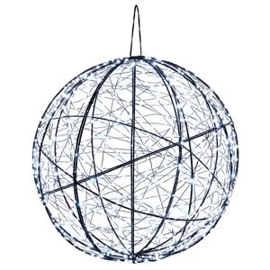 vidaXL Kerst Finial Licht 750 LED's Koel wit &Oslash; 50 x 52 cm