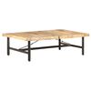 vidaXL Salontafel 142x90x42 cm massief mangohout