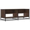 vidaXL Tv-meubel 120,5x40x46 cm bewerkt hout metaal bruin eikenkleur