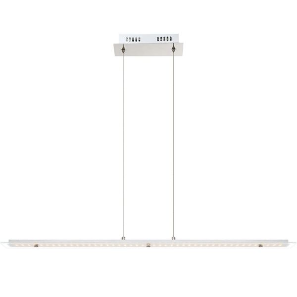 GLOBO LED-hanglamp LIGURIA chroom en glas 67804-18H