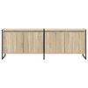 vidaXL TV-kast Sonoma 140 x 36 x 49.5 cm Bewerkt hout