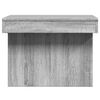 vidaXL Salontafel 100x55x40 cm bewerkt hout grijs sonoma eikenkleurig