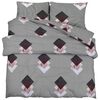 vidaXL Dekbedovertrekset 155x220 cm katoen meerkleurig