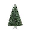 vidaXL Kunstmatige Inklapbare Kerstboom Groen 150 cm PVC en Metaal