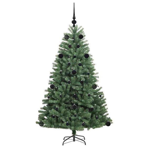 vidaXL Kunstmatige Inklapbare Kerstboom Groen 150 cm PVC en Metaal