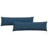 vidaXL Sofa Kussens 2 st Stof Blauw 145 x 40 cm