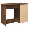 vidaXL Bureau 102x50x75 cm bewerkt hout bruin eikenkleurig