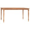 vidaXL Tafel Batavia 150x90x75 cm massief teakhout