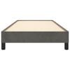 vidaXL Bedframe zonder matras 80x200 cm fluweel donkergrijs