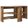 vidaXL HoekTVKast Oud Hout 102 x 40,5 x 45 cm Bewerkt hout