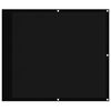 vidaXL Balkonscherm 90x800 cm 100% oxford polyester zwart